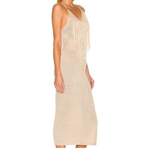 NWT 525 Oat Fringe Dress